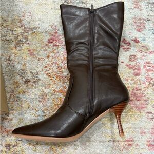 Brown Leather Boots
